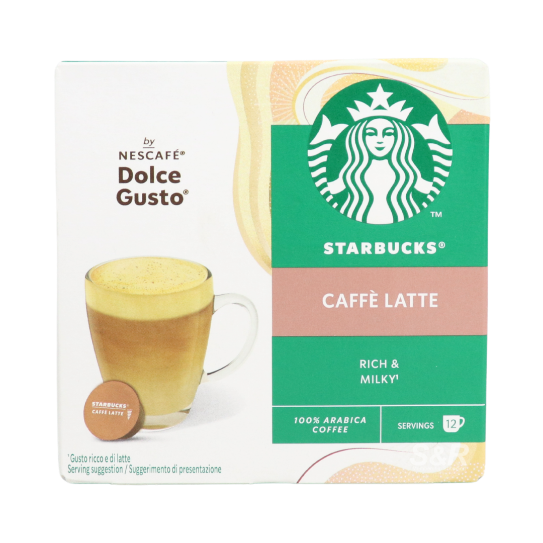 Starbucks Caffe Latte by Nescafe Dolce Gusto 12s